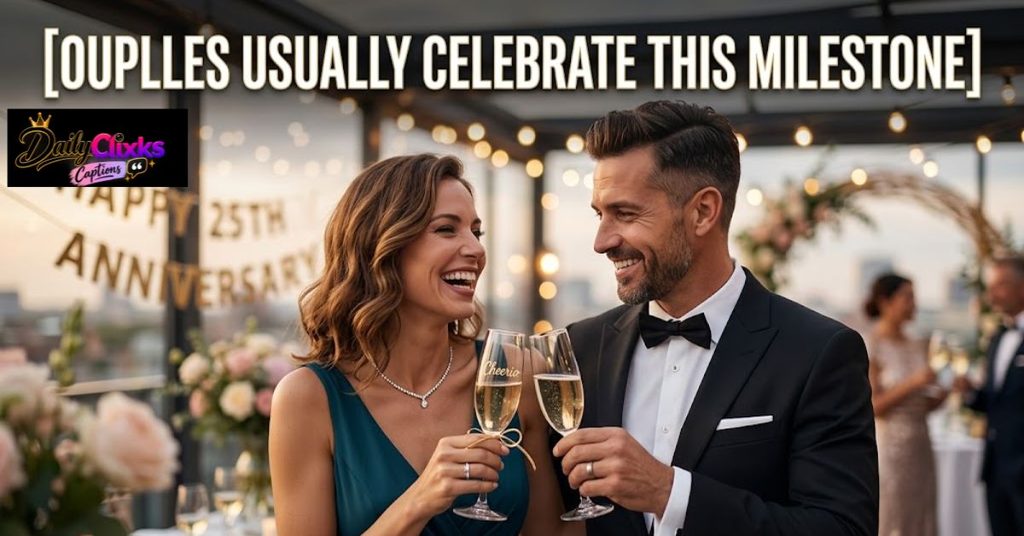 Couples Usually Celebrate This Milestone
