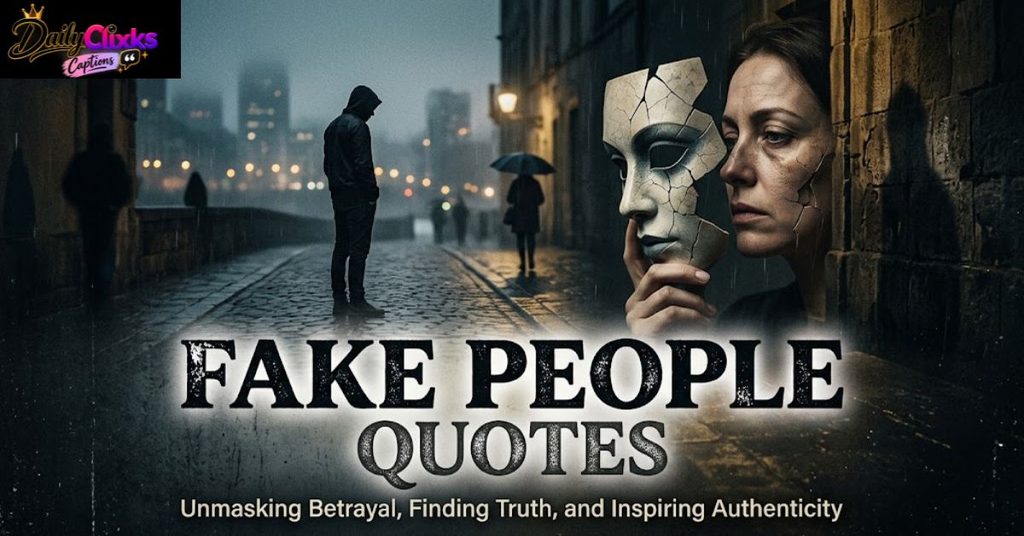 Fake People Quotes