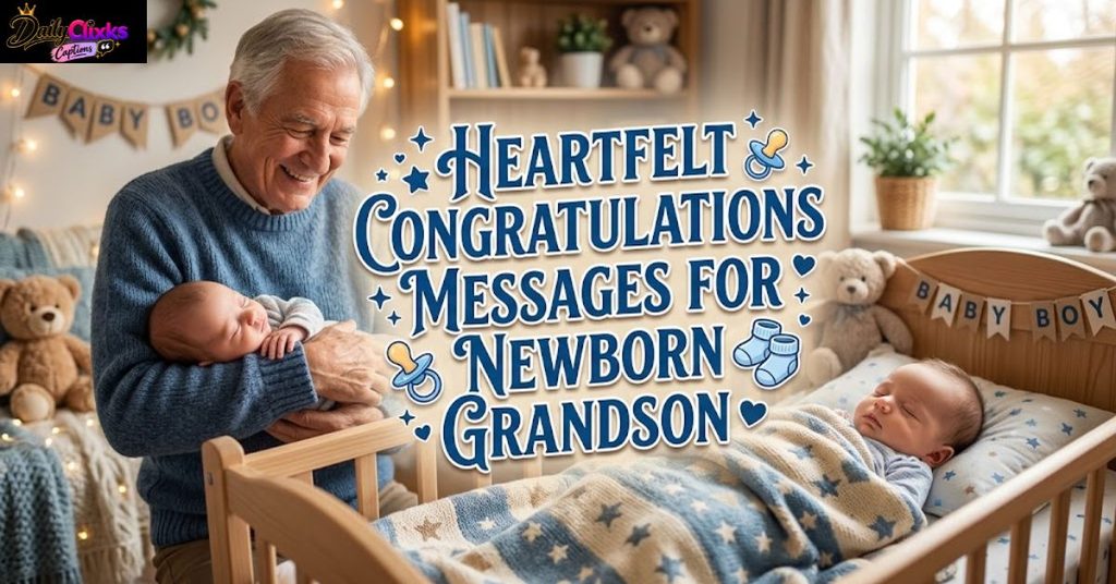Heartfelt Congratulations Messages for Newborn Grandson