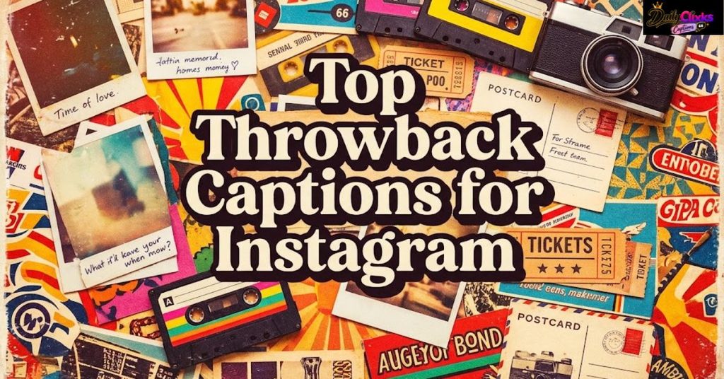 Top Throwback Captions for Instagram